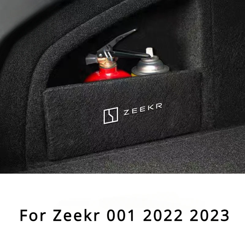 

For Zeekr 001 2022 2023 Rear Spare Compartment Partition Rear Trunk Storage Box Extreme Krypton Interior Modification Accessori