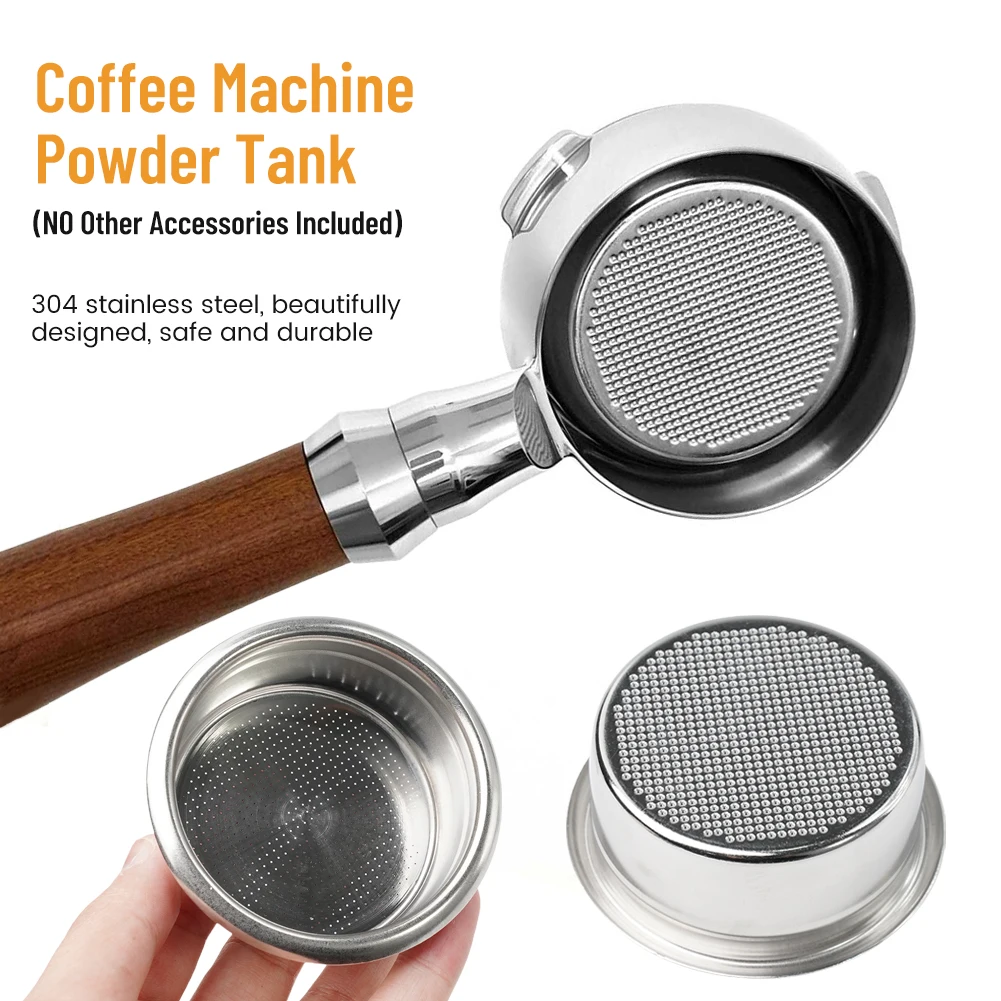 2 Cup Basket Filter 304 Stainless Steel 58mm Double Durable For Portafilter Powder Tank Reusable Silver
2 Cup Basket Filter 304 Stainless Steel 58mm Double Durable For Portafilter Powder Tank Reusable Silver