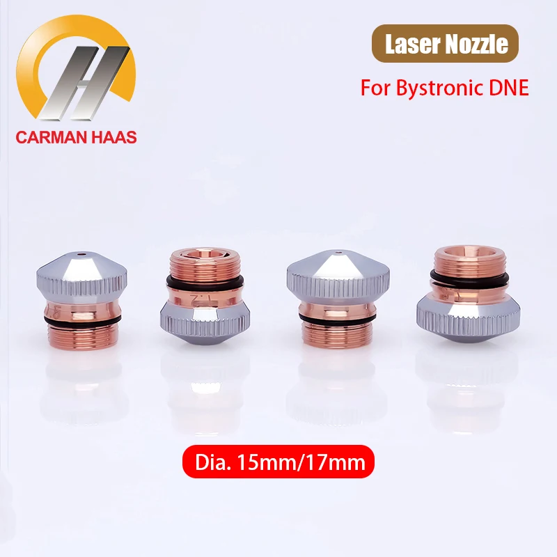 5pcs/lot New Laser Nozzles Single/Double Layer 1.0-5.0mm Dia 15mm/17mm For Bystronic DNE Fiber Laser Cutting Head
5pcs/lot New Laser Nozzles Single/Double Layer 1.0-5.0mm Dia 15mm/17mm For Bystronic DNE Fiber Laser Cutting Head
