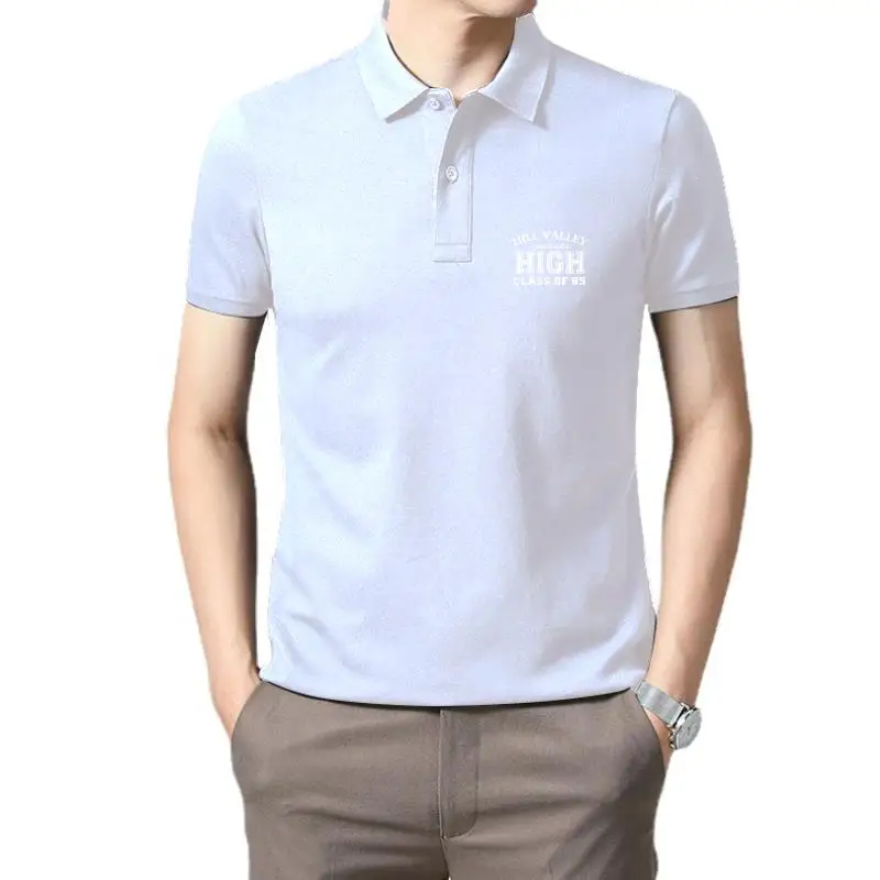 

Мужская одежда для гольфа, класс 85 года, мягкие высококачественные мужские рубашки с принтом «Назад в будущее», футболки-поло для мужчин