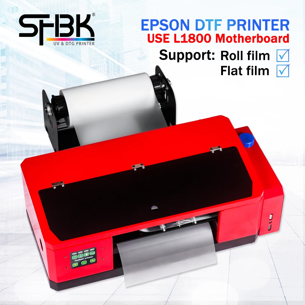 Use Epson L1800 motherboard A3 Roll Flat PET film DTF printer Thermal transfer white ink color T-shirt canvas cotton clothes
Use Epson L1800 motherboard A3 Roll Flat PET film DTF printer Thermal transfer white ink color T-shirt canvas cotton clothes