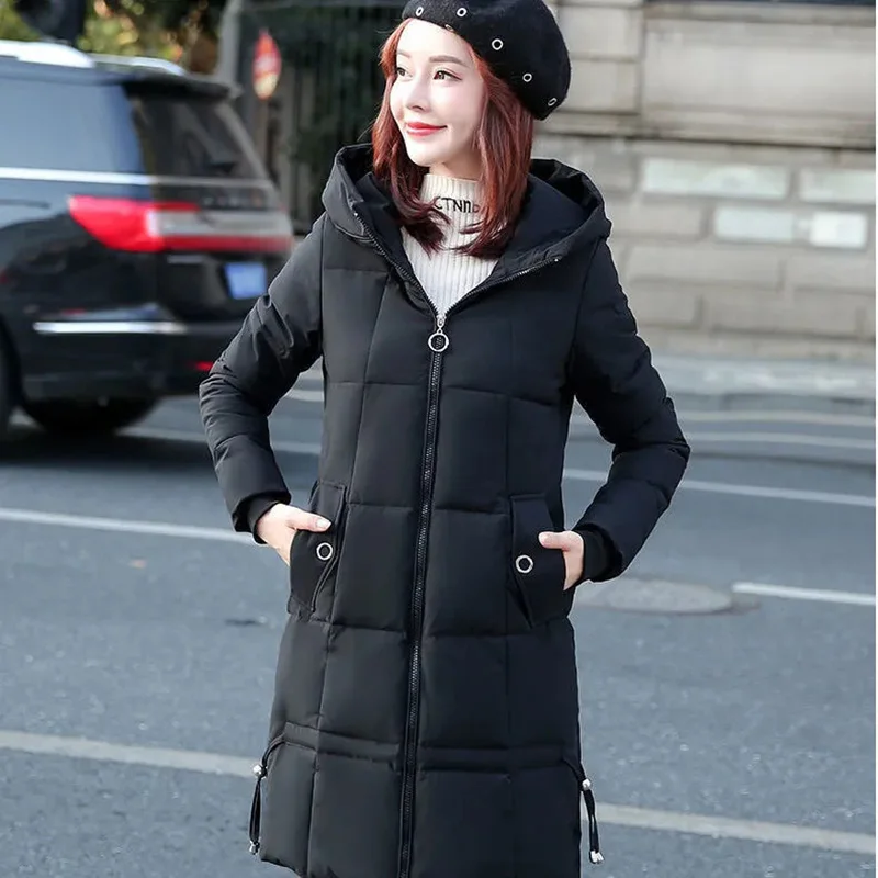 Winter New Womens Down Cotton Jacket 2022 Fashion Large Size Loose All-match Cotton Jacket Women Thick Long Hooded Padded Coat
Winter New Womens Down Cotton Jacket 2022 Fashion Large Size Loose All-match Cotton Jacket Women Thick Long Hooded Padded Coat