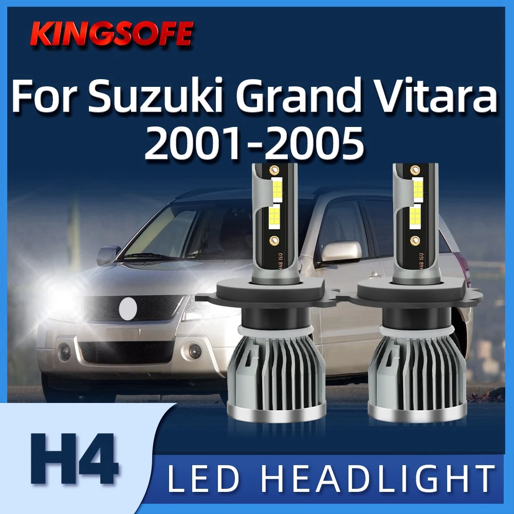 KIONGSOFE 26000LM 6000K H4 Turbo LED Car Headlight Bulb For Suzuki Grand Vitara 2001 2002 2003 2004 2005
KIONGSOFE 26000LM 6000K H4 Turbo LED Car Headlight Bulb For Suzuki Grand Vitara 2001 2002 2003 2004 2005