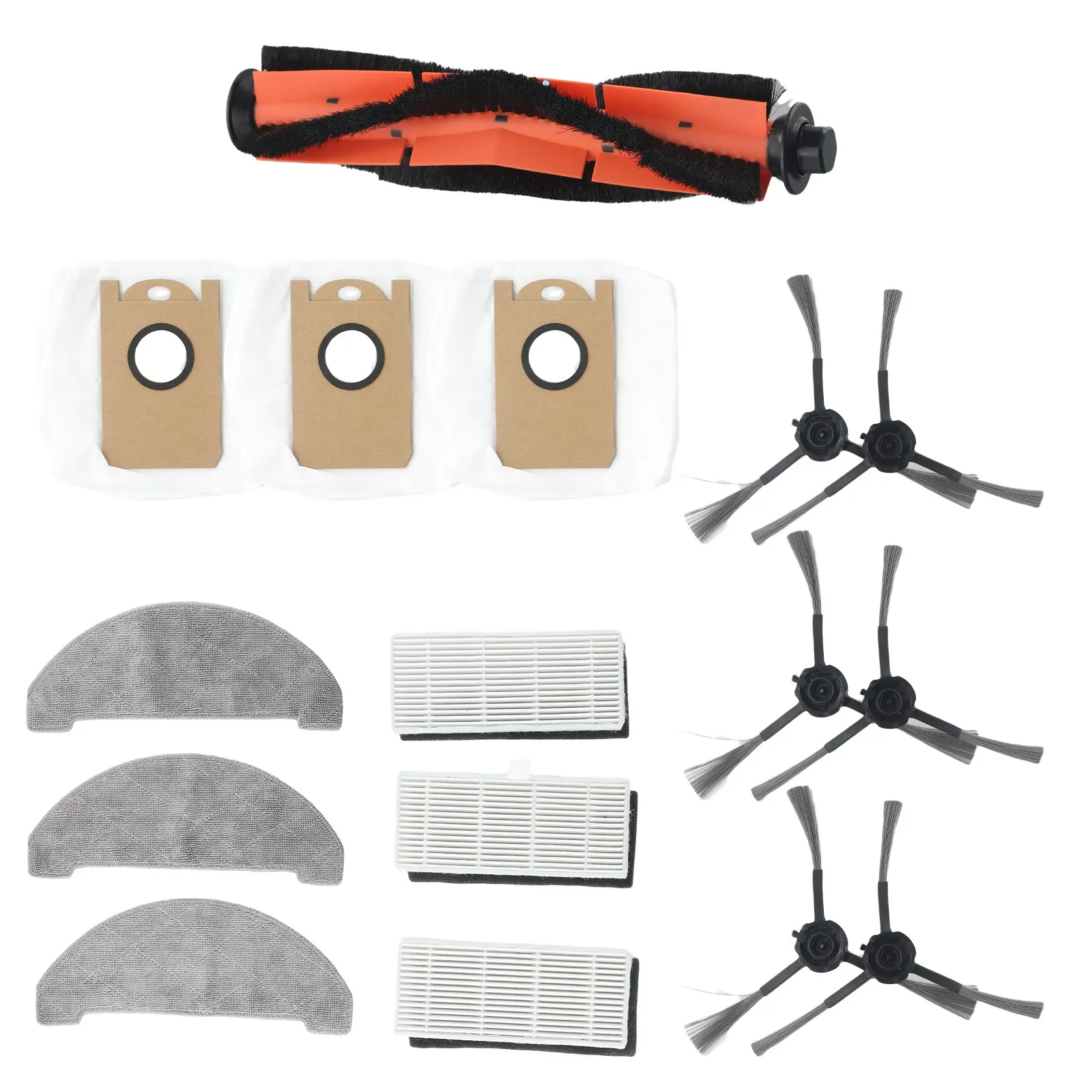 Main Roller Brush For Laresar L6 Pro For T10 Robot Vacuum Cleaner Parts Accessories Side Roller Brush Filters Dust Bags
Main Roller Brush For Laresar L6 Pro For T10 Robot Vacuum Cleaner Parts Accessories Side Roller Brush Filters Dust Bags