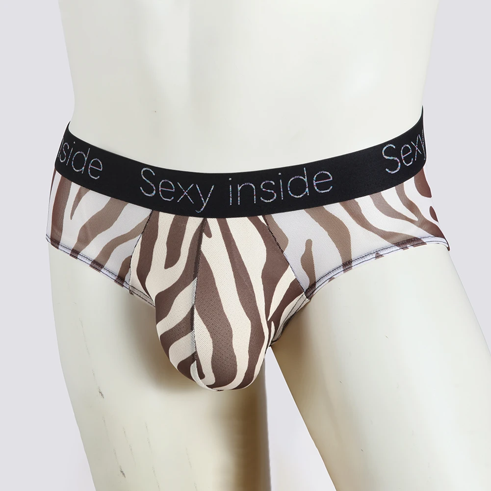 1pc Men's Sexy See Through Printed Briefs Shorts Underpants Low Rise Waist U-convex Pouch Underwear Panties For Man
1pc Men's Sexy See Through Printed Briefs Shorts Underpants Low Rise Waist U-convex Pouch Underwear Panties For Man