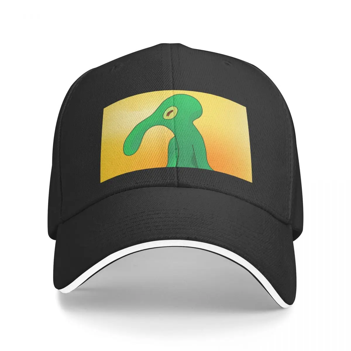 

New Green Squid Baseball Cap Snapback Cap Sunscreen Rugby Men Cap Luxury Brand Women's