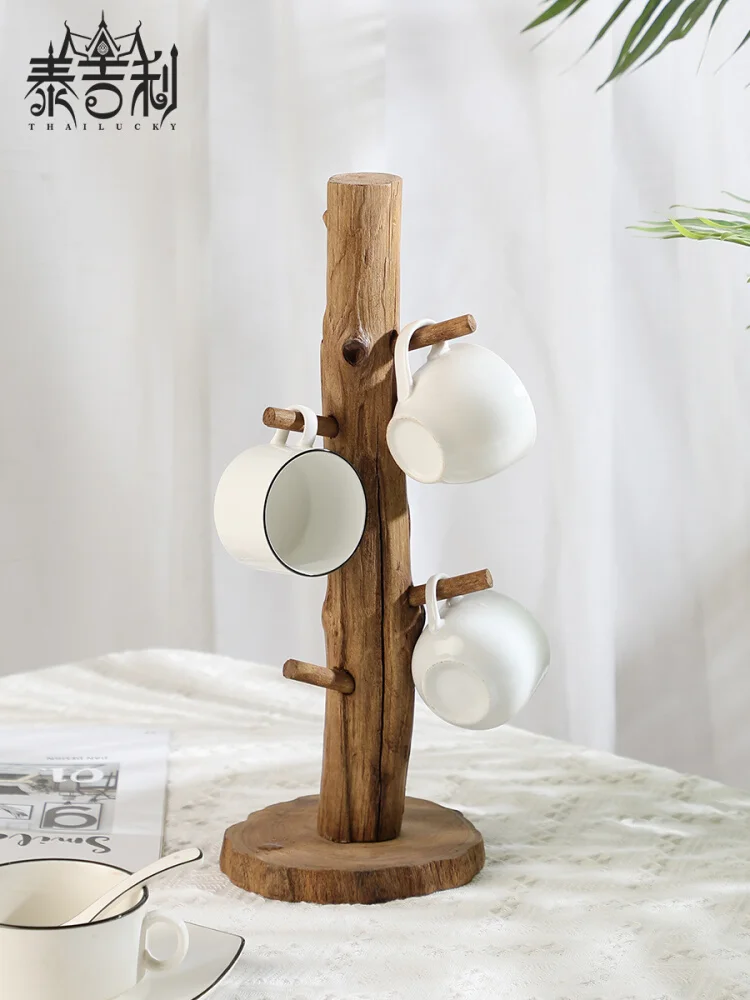 Wooden cup holder storage shelf, water cup holder hanger, tea cup holder upside down to drain
Wooden cup holder storage shelf, water cup holder hanger, tea cup holder upside down to drain
