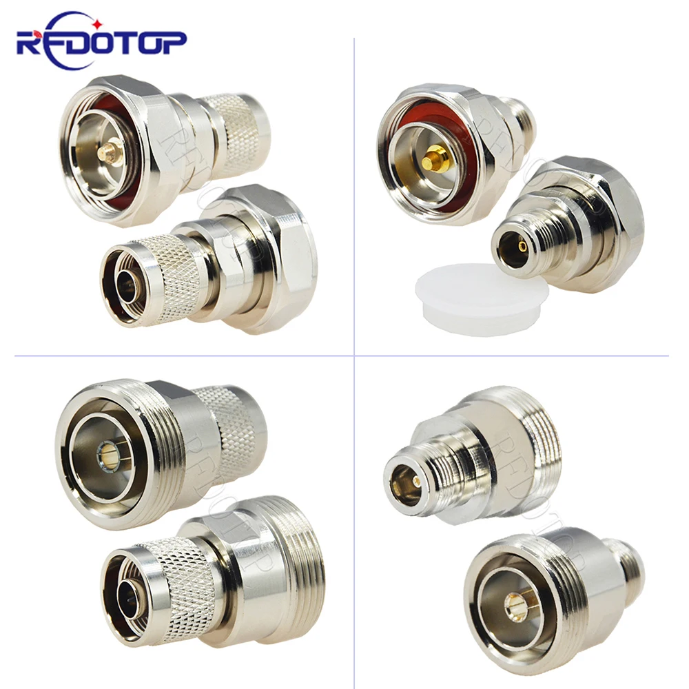 1Pcs L29 7/16 DIN to N Male/Female Straight Adapter RF Coaxial Connector Brass Gold Plated High Quality 50ohm
1Pcs L29 7/16 DIN to N Male/Female Straight Adapter RF Coaxial Connector Brass Gold Plated High Quality 50ohm