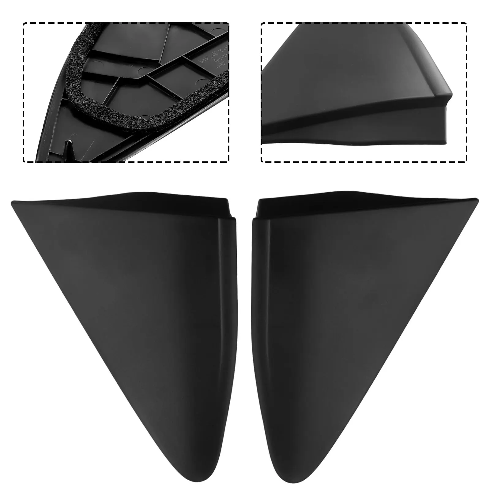 2Pcs Front Rearview Mirror Triangle Cover Trim Corner Cap Black Plastic For Toyota For Yaris 2012 - 14 Exterior Parts Mirror Cap
2Pcs Front Rearview Mirror Triangle Cover Trim Corner Cap Black Plastic For Toyota For Yaris 2012 - 14 Exterior Parts Mirror Cap