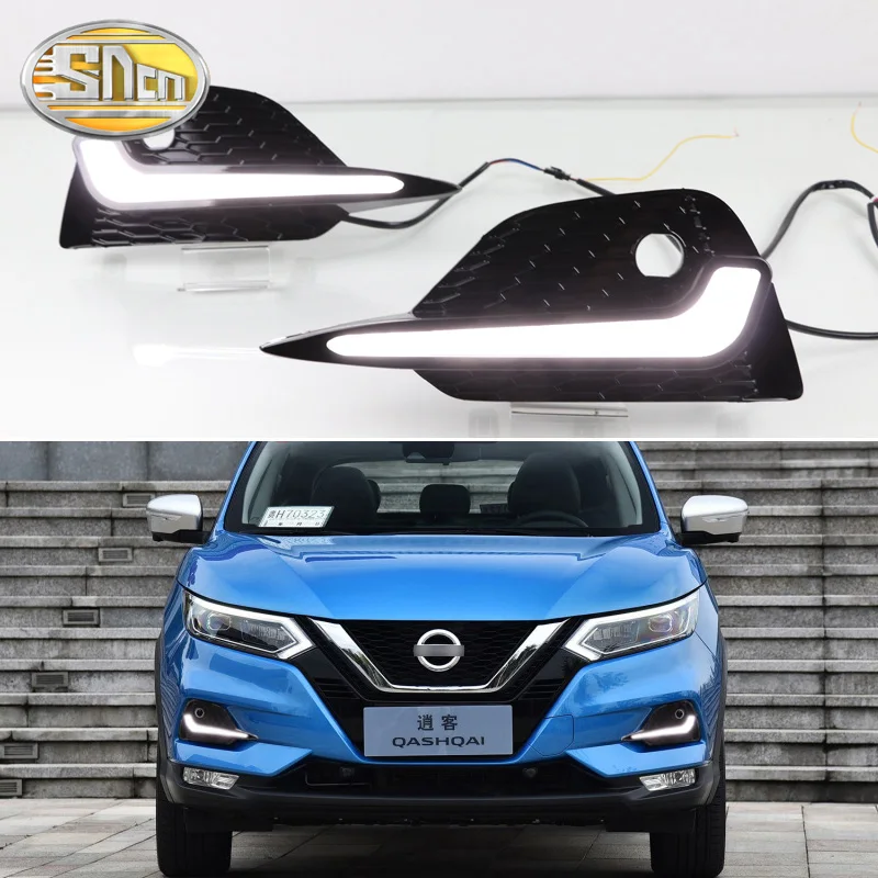 2PCS LED Daytime Running Light For Nissan Qashqai 2019 2020 Dynamic Turn Yellow Signal Waterproof Car DRL 12V LED Fog Lamp
2PCS LED Daytime Running Light For Nissan Qashqai 2019 2020 Dynamic Turn Yellow Signal Waterproof Car DRL 12V LED Fog Lamp