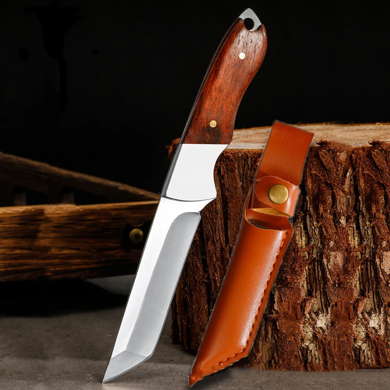 

Forged Small Meat Cleaver Pocket Fruit Cutting Knives Fish Peeling Boning Butcher Utility BBQ Kitchen Portable Knife
