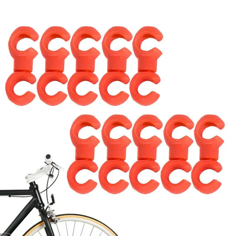 Mtb Bike Cable Clips 10pcs Bicycle Derailleur Cable Clasps Guide Cable Management For City Bike Mountain Bike MTB Bike Fixed
Mtb Bike Cable Clips 10pcs Bicycle Derailleur Cable Clasps Guide Cable Management For City Bike Mountain Bike MTB Bike Fixed