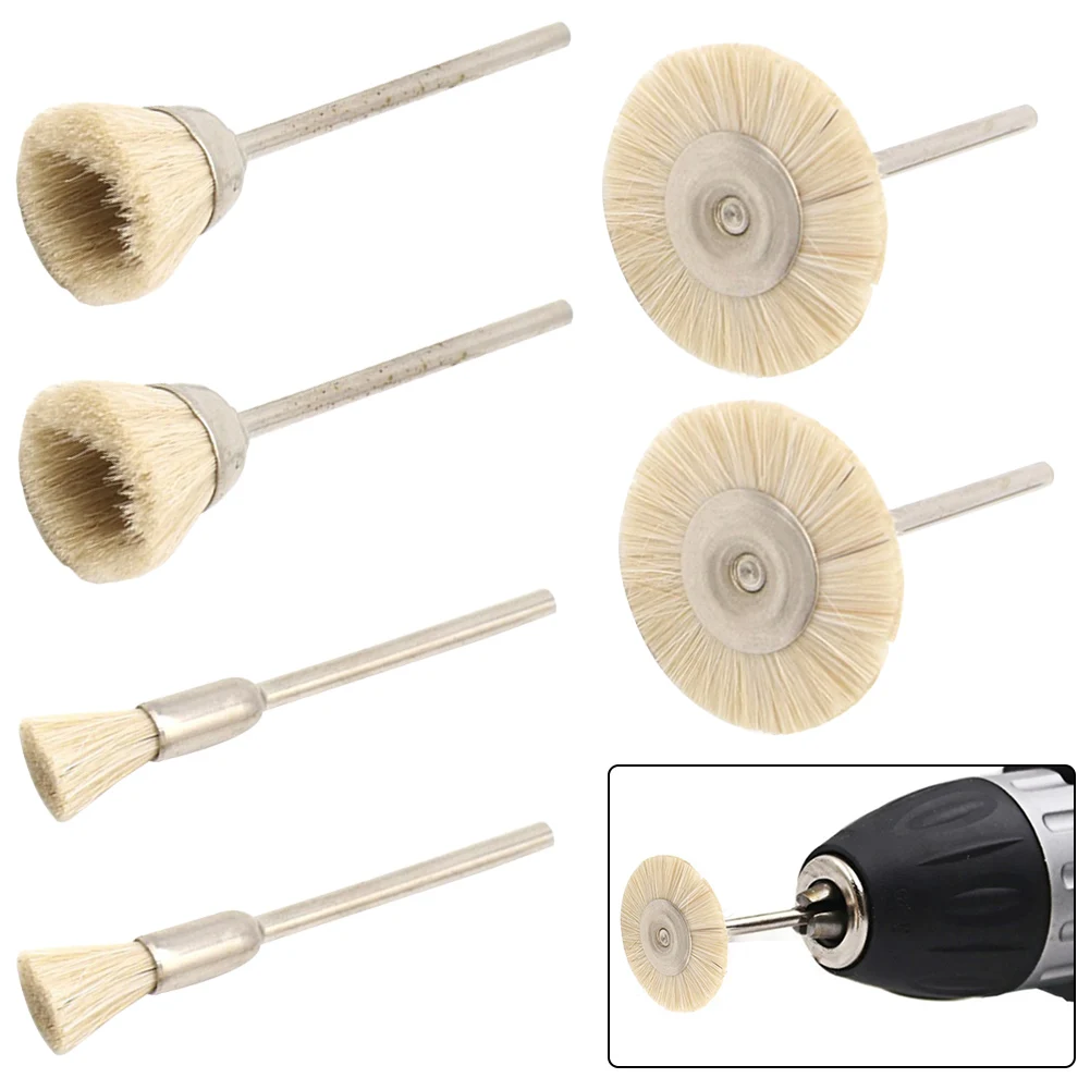 6PCS 15-25mm Drill Brush Wool Cleaning Wheel Brush Die Grinder Cup Rust Rotary Tool For Engraver Abrasive Removal Dust Polishing
6PCS 15-25mm Drill Brush Wool Cleaning Wheel Brush Die Grinder Cup Rust Rotary Tool For Engraver Abrasive Removal Dust Polishing