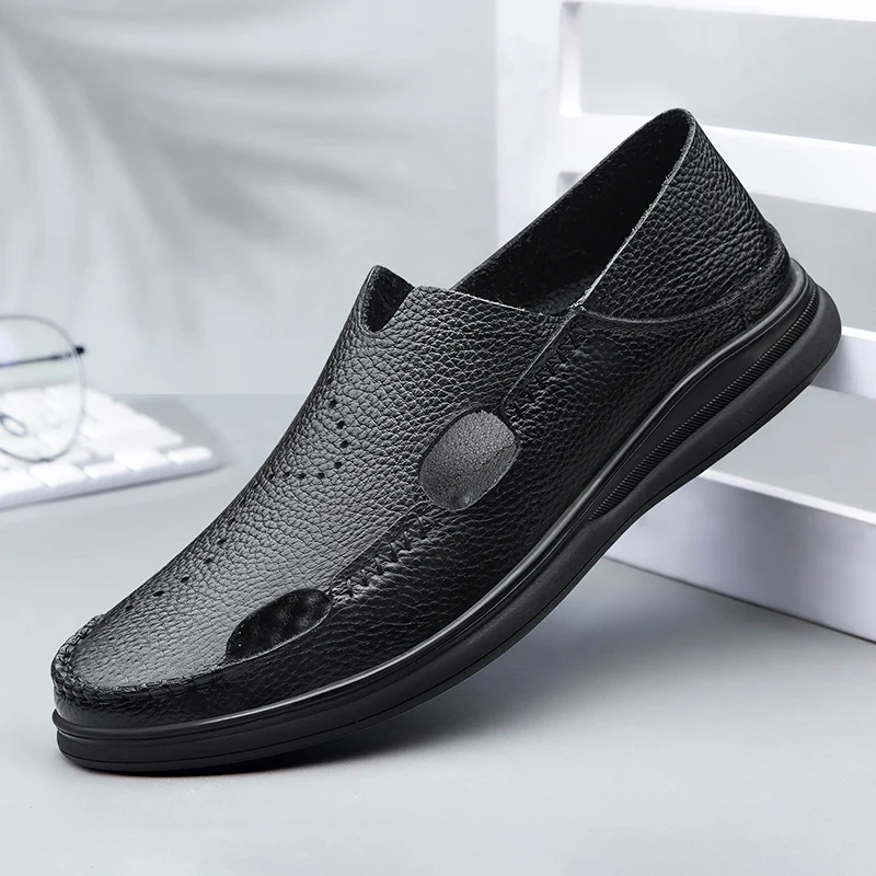 Men Casual Shoes Fashion Designer Men Sneakers British Style Loafers Men Moccasins Breathable Leather Boat Shoes Plus Size 38-47
Men Casual Shoes Fashion Designer Men Sneakers British Style Loafers Men Moccasins Breathable Leather Boat Shoes Plus Size 38-47