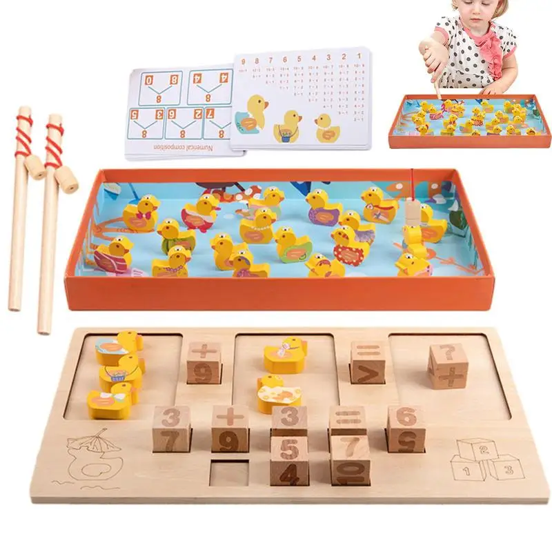 

Magnetic Fishing Game Toddler Fishing Game Educational Toys Color And Animal Recognition Multiple Ways To Play Hand-Eye