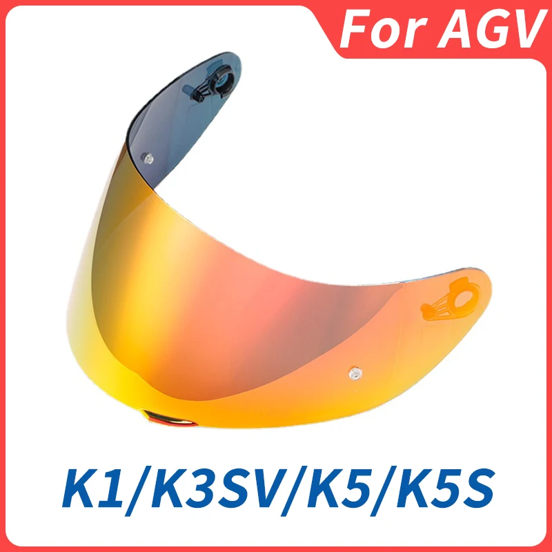 

For AGV K5 K5S K5-S K3SV K1 K1S Compact ST Motorcycle Helmet Visor Lens Shield Glasses Full face Pin Accesorios Para Moto Casque