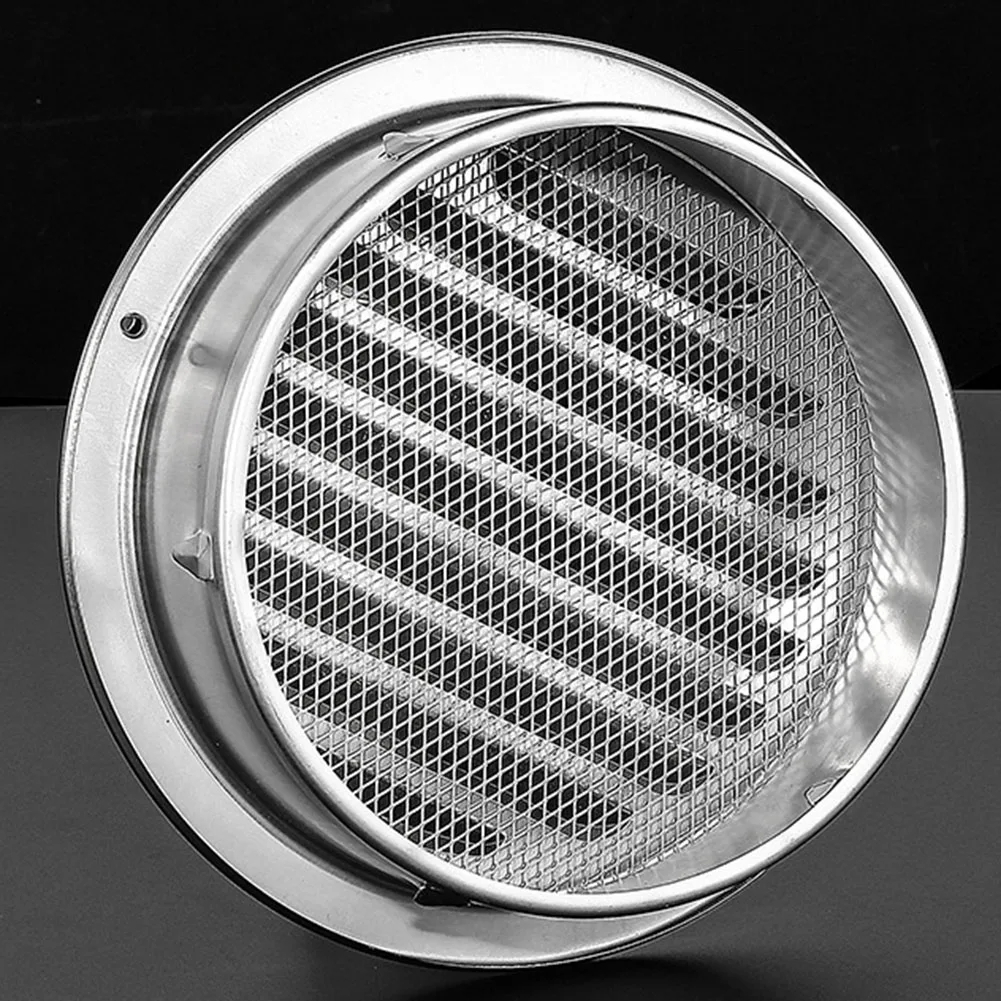 1pcs Circle Air Vent Grill Cover Stainless Steel Silver 70-120mm Round Exterior Wall Duct Ventilation Tool Home Hardware
1pcs Circle Air Vent Grill Cover Stainless Steel Silver 70-120mm Round Exterior Wall Duct Ventilation Tool Home Hardware