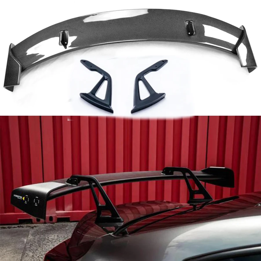 

For Toyota Supra GR A90 A91 MK5 High quality carbon fiber spoiler rear wing trunk wing splitter rear wing Separator A Style