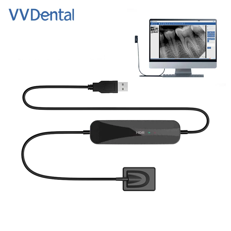 

VVDental Dental Sensor X-Ray Radiovisiograph High-Frequency Digital Intraoral Digital System Image Dentistry Tool