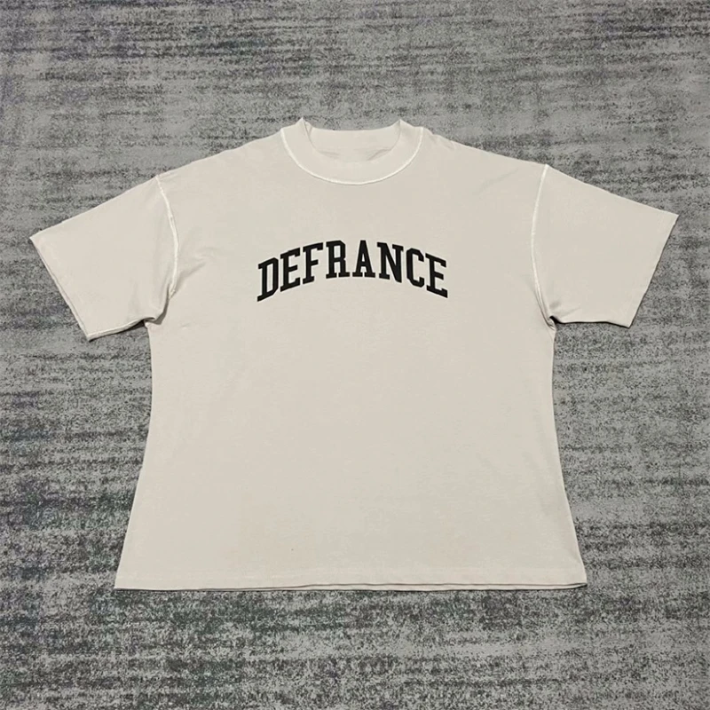 2023 Summer Arnodefrance Logo Vintage ADF T Shirt Defrance High Quality Loose Washed Arnodefrance Streetwear T-shirts 
2023 Summer Arnodefrance Logo Vintage ADF T Shirt Defrance High Quality Loose Washed Arnodefrance Streetwear T-shirts