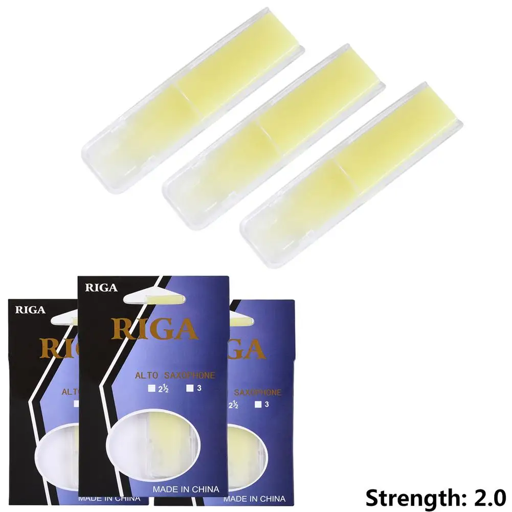 YOUZI 3pcs/set Resin Saxophone Reeds Non-toxic For Eb Alto Saxophone Sax Accessories
YOUZI 3pcs/set Resin Saxophone Reeds Non-toxic For Eb Alto Saxophone Sax Accessories