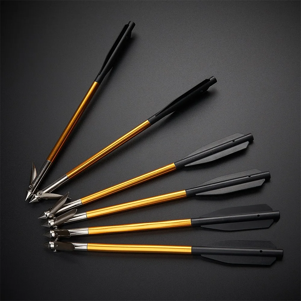 

Toparchery 6/12/24pcs Fishing Darts 173mm Aluminum Alloy Rod Fish Catapult Dart Shooting Crossbow Accessories