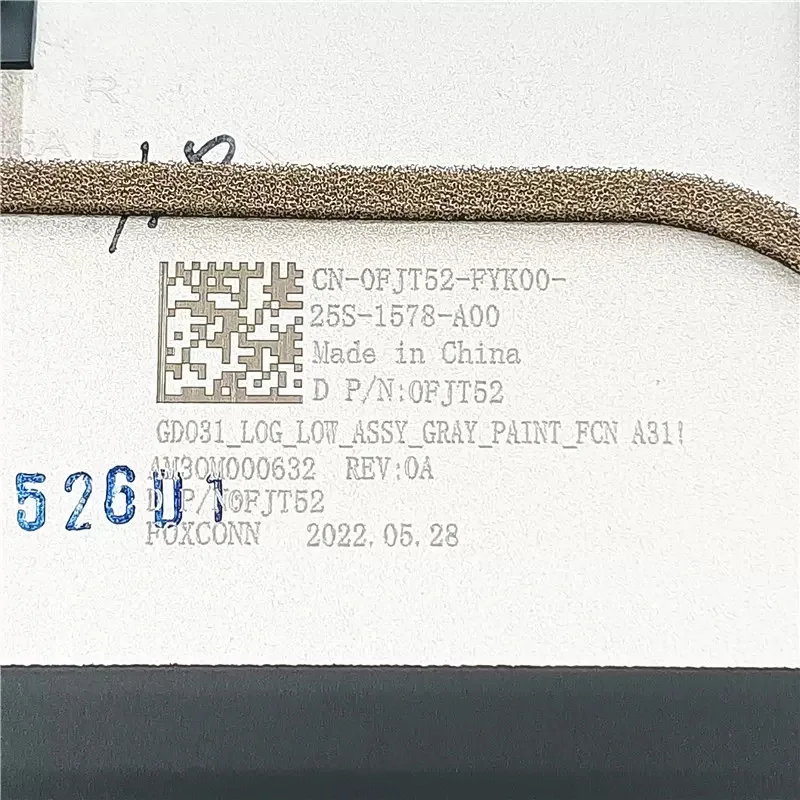 NEW ORIGINAL Laptop Replace Bottom Cover D Case for DELL XPS 13 Plus 9320 (2022) 04JVX5 4JVX5 0FJT52 FJT52 NEW ORIGINAL Laptop Replace Bottom Cover D Case for DELL XPS 13 Plus 9320 (2022) 04JVX5 4JVX5 0FJT52 FJT52