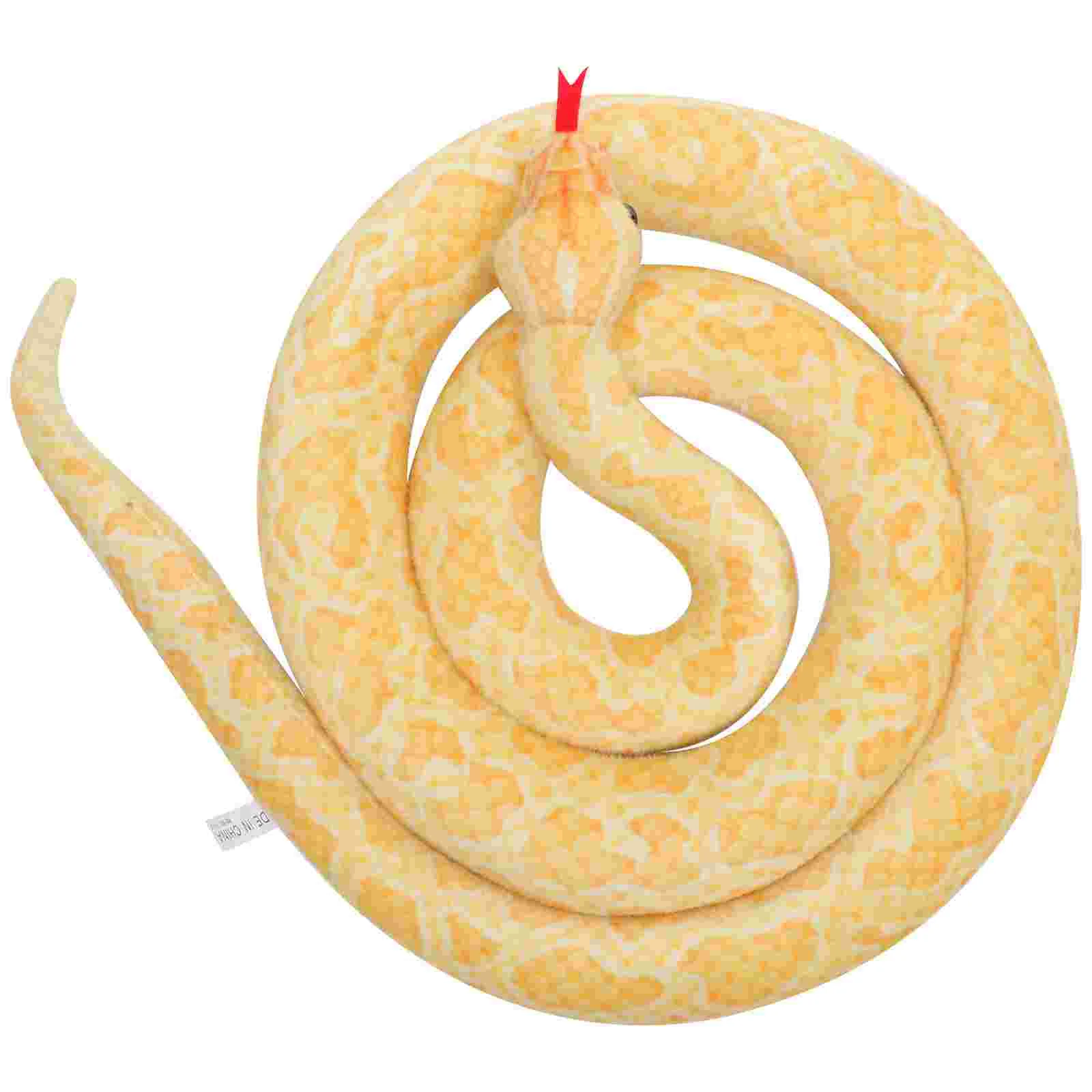 Stobok Kids Toys Kids Plush Snake Simulation Boa Constrictor Stuffed Realistic Stuffed Snake Prank Snake Stuffed Animal Plush
Stobok Kids Toys Kids Plush Snake Simulation Boa Constrictor Stuffed Realistic Stuffed Snake Prank Snake Stuffed Animal Plush