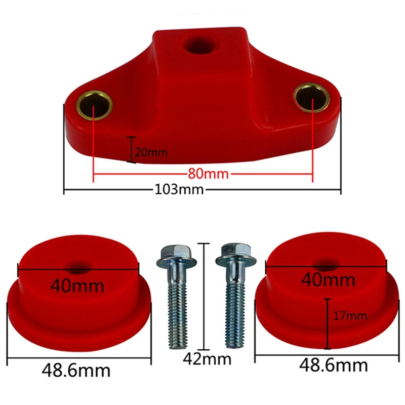 Car Front And Rear Gear Lever Stabilizer Bushing Kit Car Shift Lever Bushing For Subaru Impreza WRX BRZ Forester 
Car Front And Rear Gear Lever Stabilizer Bushing Kit Car Shift Lever Bushing For Subaru Impreza WRX BRZ Forester