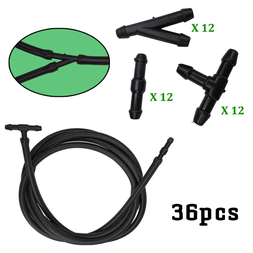 Universal Connector Hose Fittings Joiner Nozzle Pipe Plastic Splitter T/Y/I Type Tube Washer Water Windshield Black
Universal Connector Hose Fittings Joiner Nozzle Pipe Plastic Splitter T/Y/I Type Tube Washer Water Windshield Black