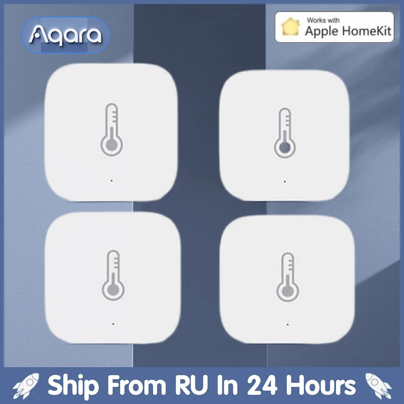 Aqara Temperature Sensor Zigbee Temperature Sensors Smart Air Pressure Humidity Smart Control For Xiaomi Home APP Homekit
Aqara Temperature Sensor Zigbee Temperature Sensors Smart Air Pressure Humidity Smart Control For Xiaomi Home APP Homekit
