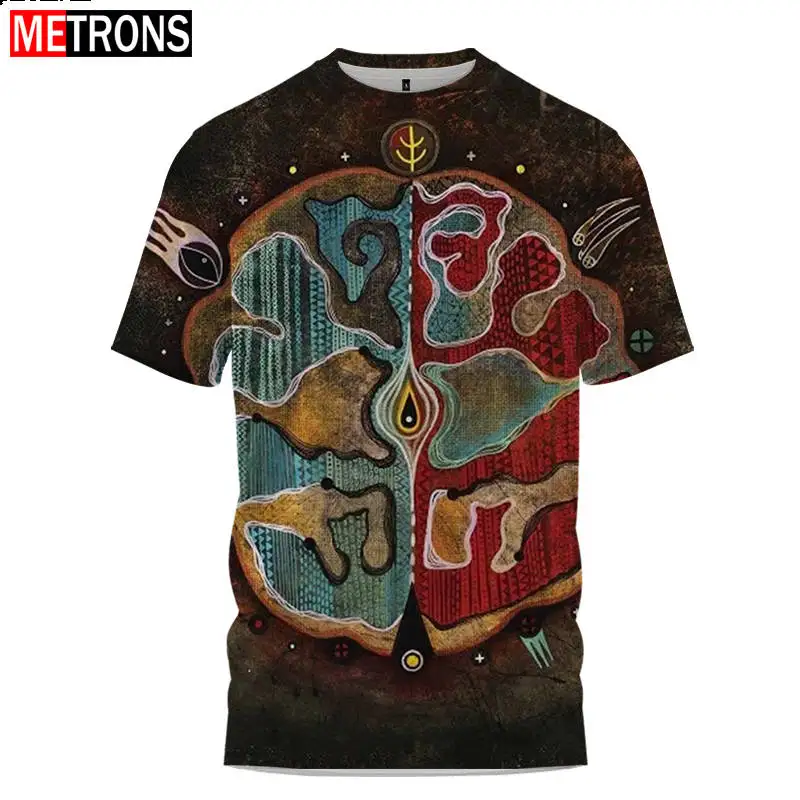 Summer 3D Men's T-shirt Fashion Hip Hop O-Neck Short Sleeve Top Colorful Stripe Print Abstract Harajuku Plus Size Men's Clothing
Summer 3D Men's T-shirt Fashion Hip Hop O-Neck Short Sleeve Top Colorful Stripe Print Abstract Harajuku Plus Size Men's Clothing