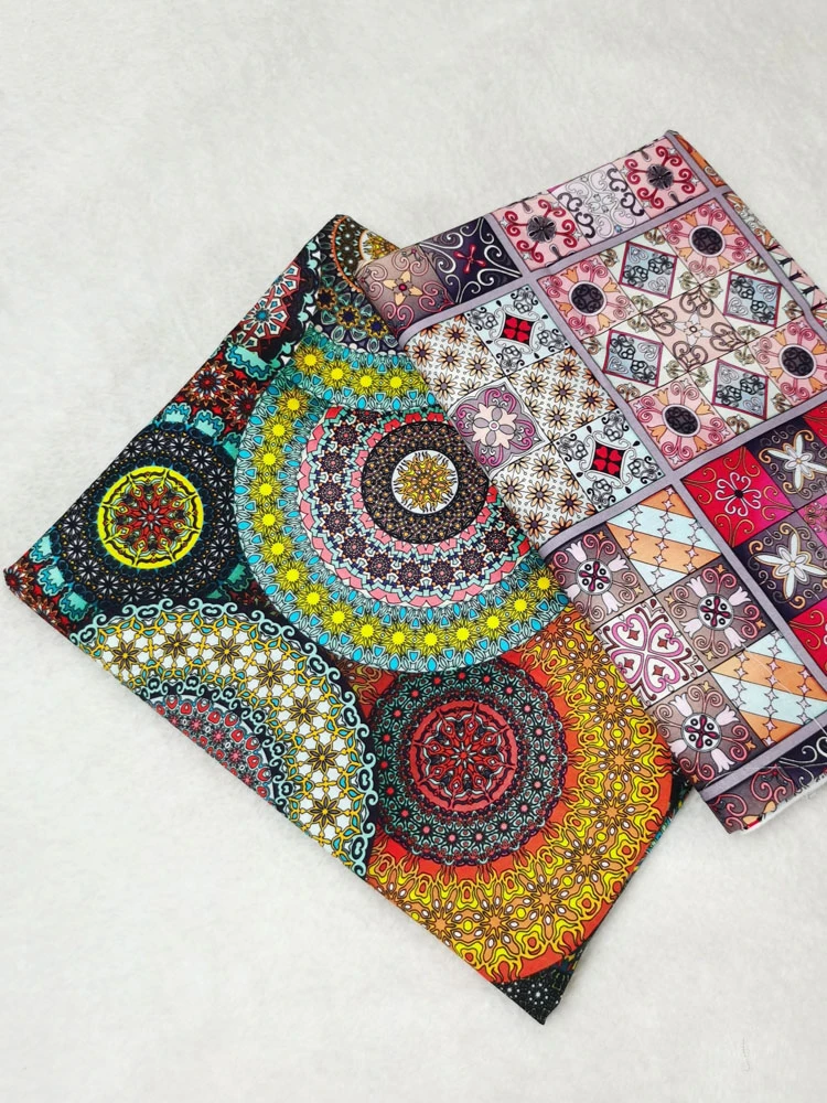 Cotton Indian fabric Bohemian Vintage decorative fabric DIY handmade accessories bag dress fabric
Cotton Indian fabric Bohemian Vintage decorative fabric DIY handmade accessories bag dress fabric