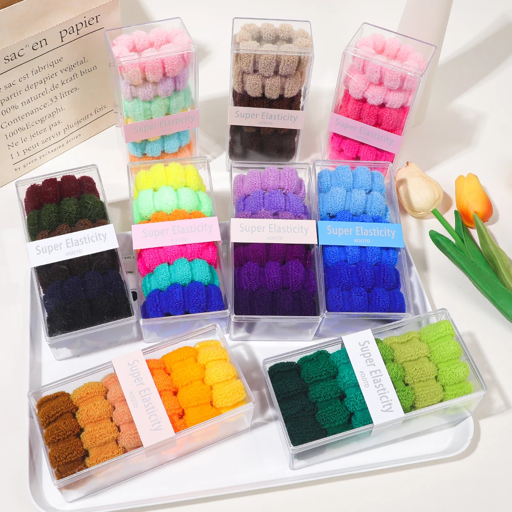 6PCS New Fashion Basic Solid Scrunchie Hair Tie Ponytail Holders Rubber Elastic Hair Bands Women Girls Hair Accessories Headwear
6PCS New Fashion Basic Solid Scrunchie Hair Tie Ponytail Holders Rubber Elastic Hair Bands Women Girls Hair Accessories Headwear