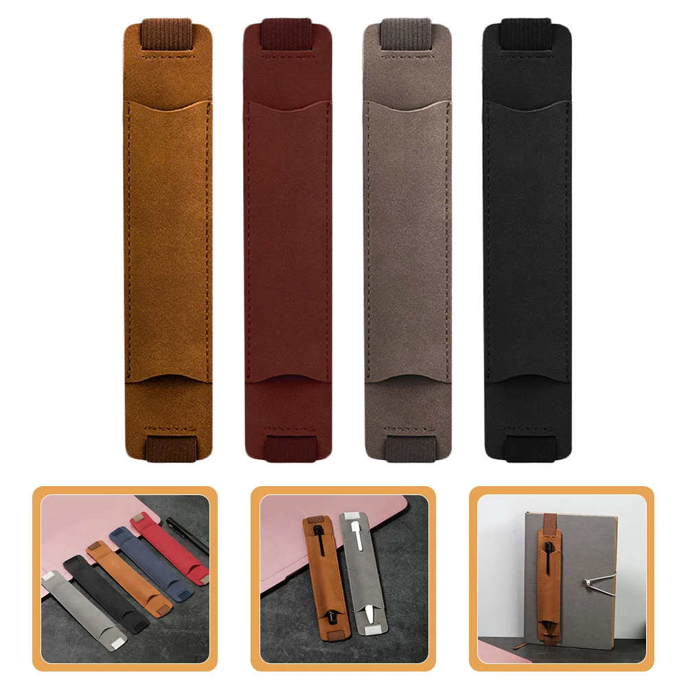 4 Pcs Pen Case Elastic Holder Covers Notebook Holders Sleeve Container Single Protective Bags Protector for Men
4 Pcs Pen Case Elastic Holder Covers Notebook Holders Sleeve Container Single Protective Bags Protector for Men