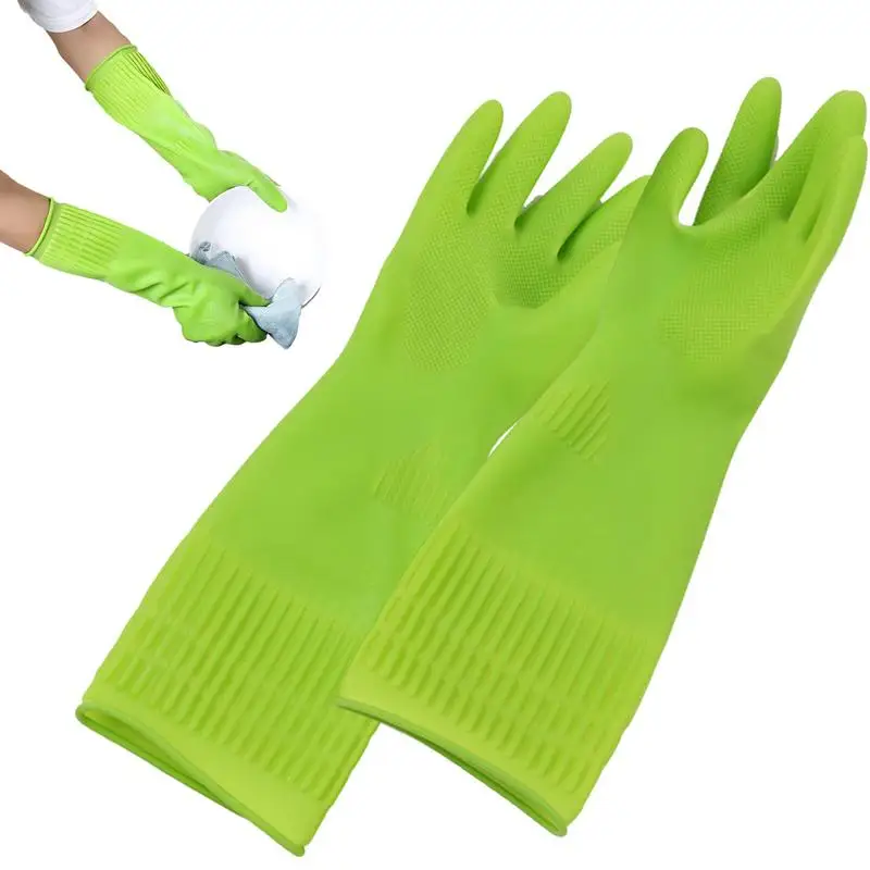

waterproof dishwashing gloves Dishwashing Cleaner Sponge Reusable Household Glove hand protectors for women kitchen gadgets