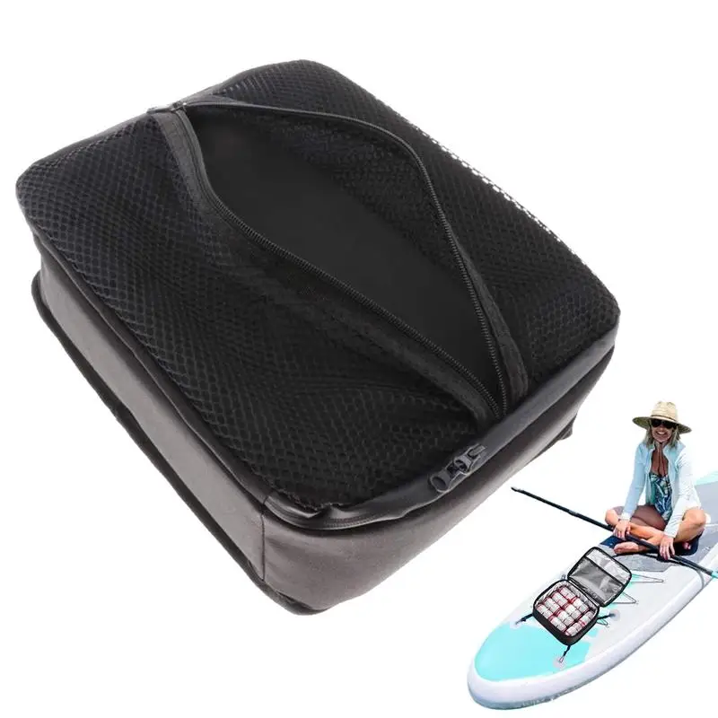 

Paddle Board Deck Bag Waterproof Insulated Leakproof Kayak Cooler Bag Large Capacity Paddle Board Accessories Insulated Lunch
