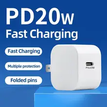 Phone Charger Fast Charging Intelligent Fodable US Plug PD20W Phone Charging Adapter for Travel
Phone Charger Fast Charging Intelligent Fodable US Plug PD20W Phone Charging Adapter for Travel