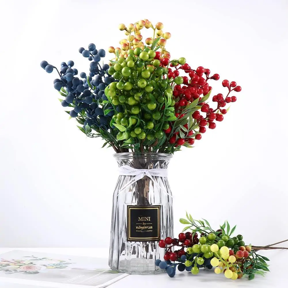 Xmas Wedding Branch Stems Plants Fake Fruit Christmas Decoration Bouquet Artificial Berry
Xmas Wedding Branch Stems Plants Fake Fruit Christmas Decoration Bouquet Artificial Berry