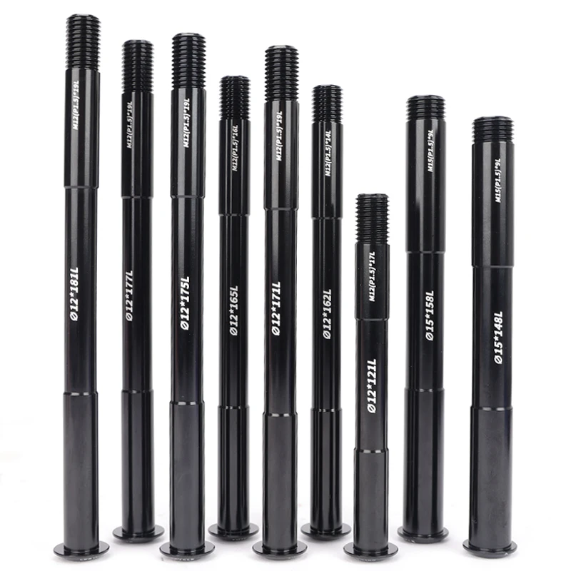 Bicycle MTB Thru Axle Road Bike Shaft Front Rear Skewers Cap 12mm 15mm Wheel Axis Hub X-12 Nut 15x100 12x142 12x100 12x148 15x11
Bicycle MTB Thru Axle Road Bike Shaft Front Rear Skewers Cap 12mm 15mm Wheel Axis Hub X-12 Nut 15x100 12x142 12x100 12x148 15x11