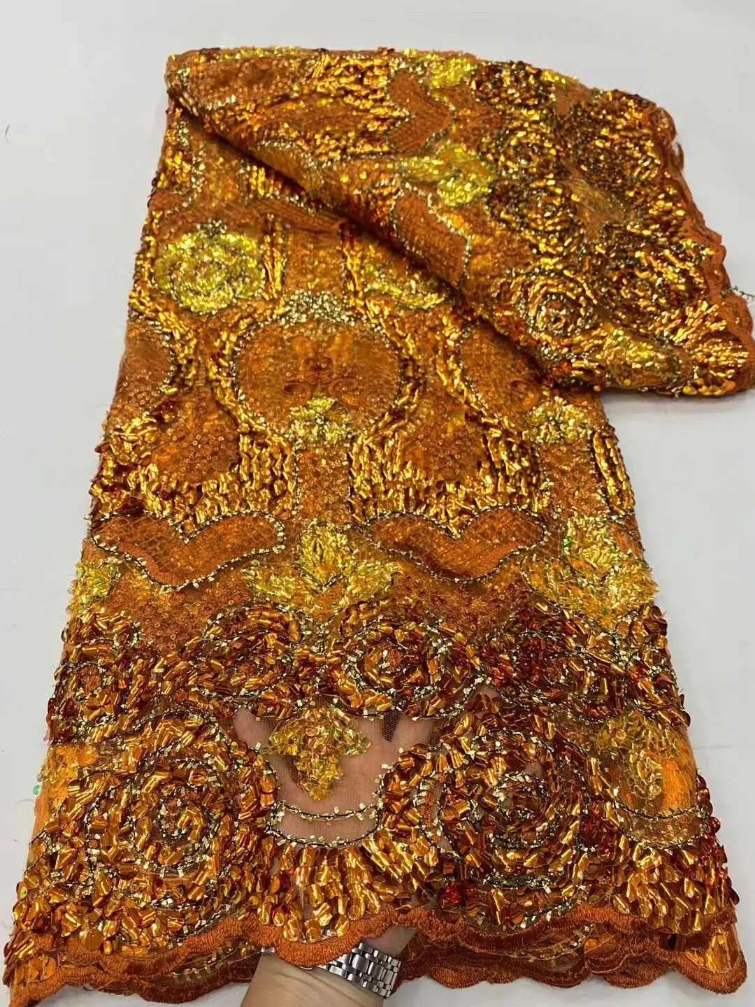 French Lace Embroidery Lace Fabric 2024 High Quality French Cord African Lace Fabric For Wedding Party Sewing
French Lace Embroidery Lace Fabric 2024 High Quality French Cord African Lace Fabric For Wedding Party Sewing
