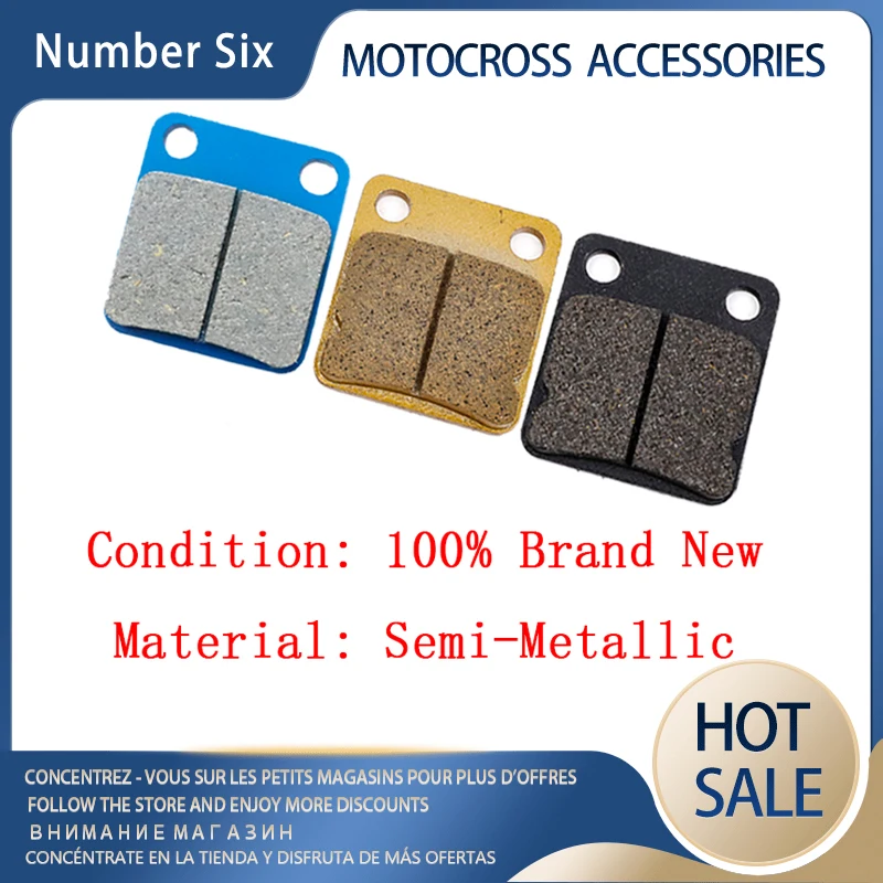 1 Pair Brake Pads for 50CC 70CC 90CC 110CC 125CC 140CC 150CC 160CC Pit Dirt Bike ATV Quad Scooter Motorcycle Rear Brake Pads
1 Pair Brake Pads for 50CC 70CC 90CC 110CC 125CC 140CC 150CC 160CC Pit Dirt Bike ATV Quad Scooter Motorcycle Rear Brake Pads