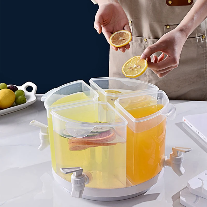 New 5200 Ml Cold Water Jug Household Can With Faucet Fruit Teapot Kettle Cool Water Bucket Kitchen Drinkware Kettle Pot
New 5200 Ml Cold Water Jug Household Can With Faucet Fruit Teapot Kettle Cool Water Bucket Kitchen Drinkware Kettle Pot