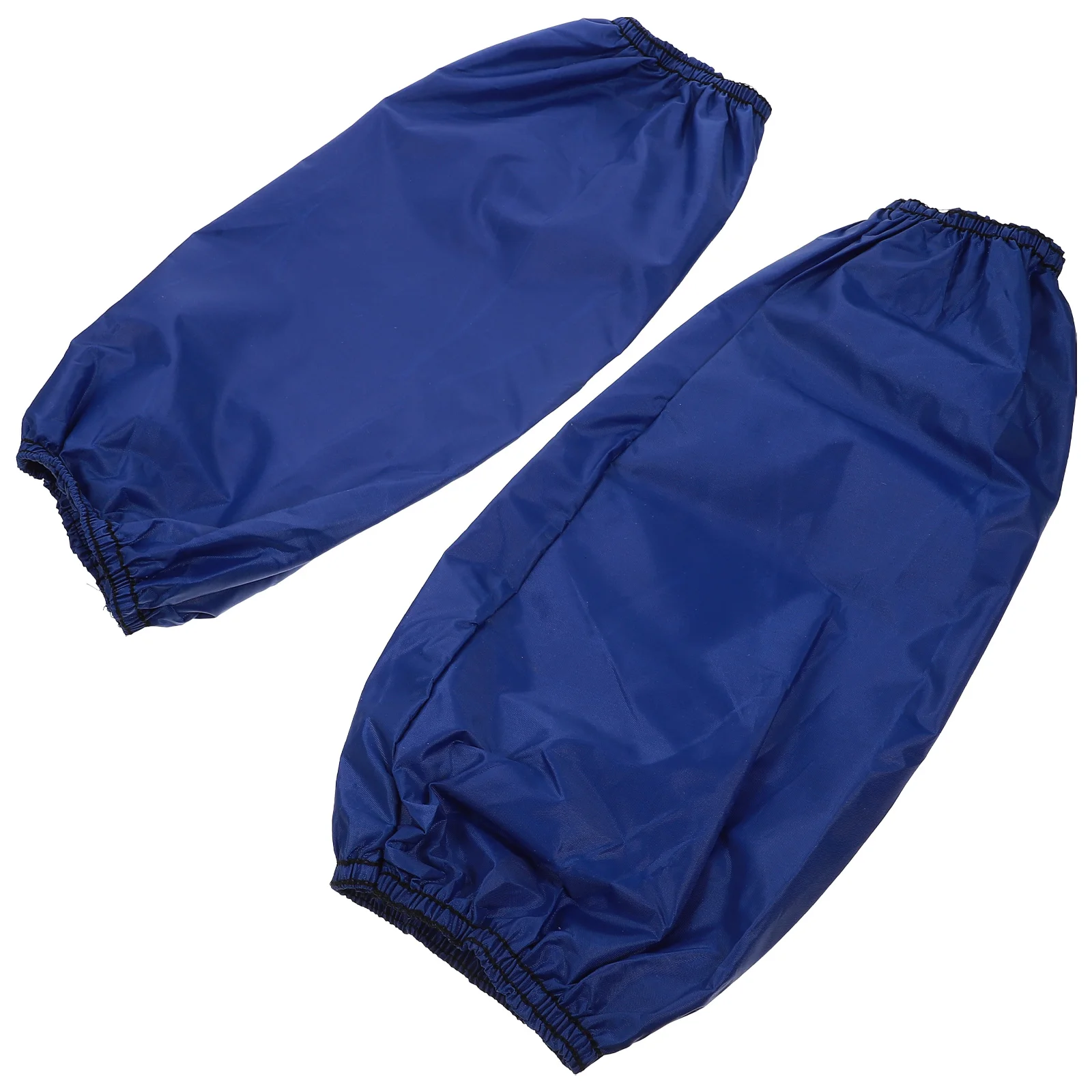

1 Pair PVC Waterproof Antifouling Oilproof Arm Sleeves Covers Oversleeves Sleevelets Cleaning Kitchen Tool (Blue)