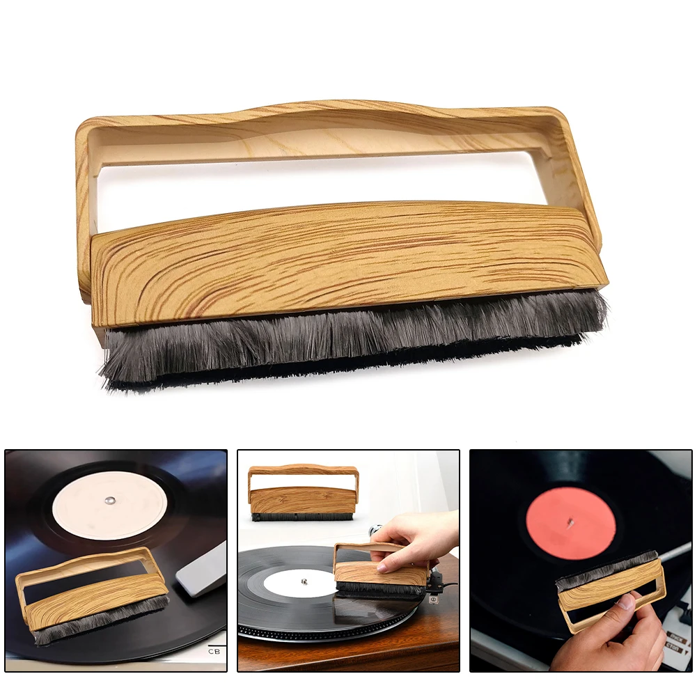 Wooden Brush Clean Anti-Static Velvet Brush Clean Tools Electric Instrument Parts For CD/LP Vinyl Record Cleaning Part
Wooden Brush Clean Anti-Static Velvet Brush Clean Tools Electric Instrument Parts For CD/LP Vinyl Record Cleaning Part