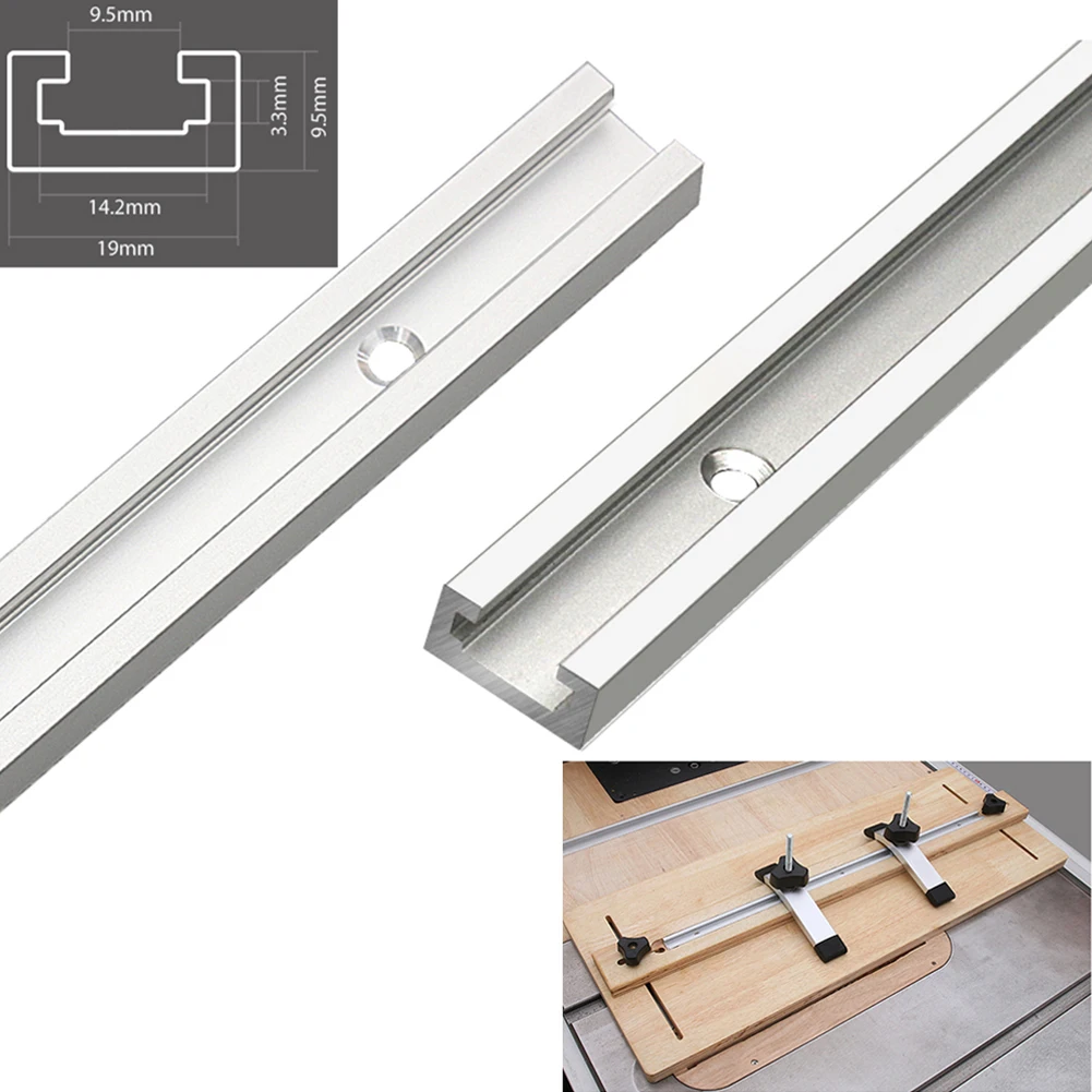 1Pcs Aluminum Alloy T-Slot Track Chute 300mm/400mm/500mm/600mm Woodworking New Type Tool For T Screws And Quick Acting Clamp
1Pcs Aluminum Alloy T-Slot Track Chute 300mm/400mm/500mm/600mm Woodworking New Type Tool For T Screws And Quick Acting Clamp