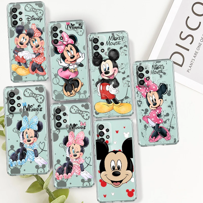 Mickey Minnie Couple Love For Samsung A14 A54 A34 A73 A53 A33 A23 A13 A32 A72 A52 A32 A22 A03 Silicone Transparent Phone Case
Mickey Minnie Couple Love For Samsung A14 A54 A34 A73 A53 A33 A23 A13 A32 A72 A52 A32 A22 A03 Silicone Transparent Phone Case
