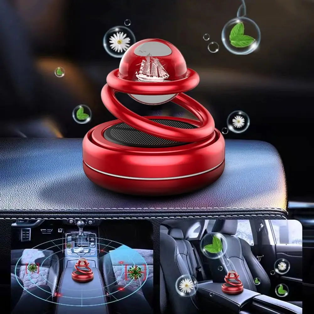 Украшения для салона автомобиля, вращающийся на солнечной батарее держатель для духов, украшение для автомобиля из алюминиевого сплава, вращающаяся фотолампа
Украшения для салона автомобиля, вращающийся на солнечной батарее держатель для духов, украшение для автомобиля из алюминиевого сплава, вращающаяся фотолампа