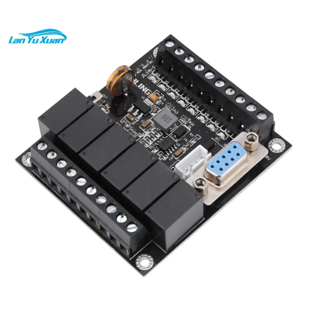 Industrial PLC Programmable Controller Module FX1N-14MR Relay Controller Module 24V PLC Control Board
Industrial PLC Programmable Controller Module FX1N-14MR Relay Controller Module 24V PLC Control Board