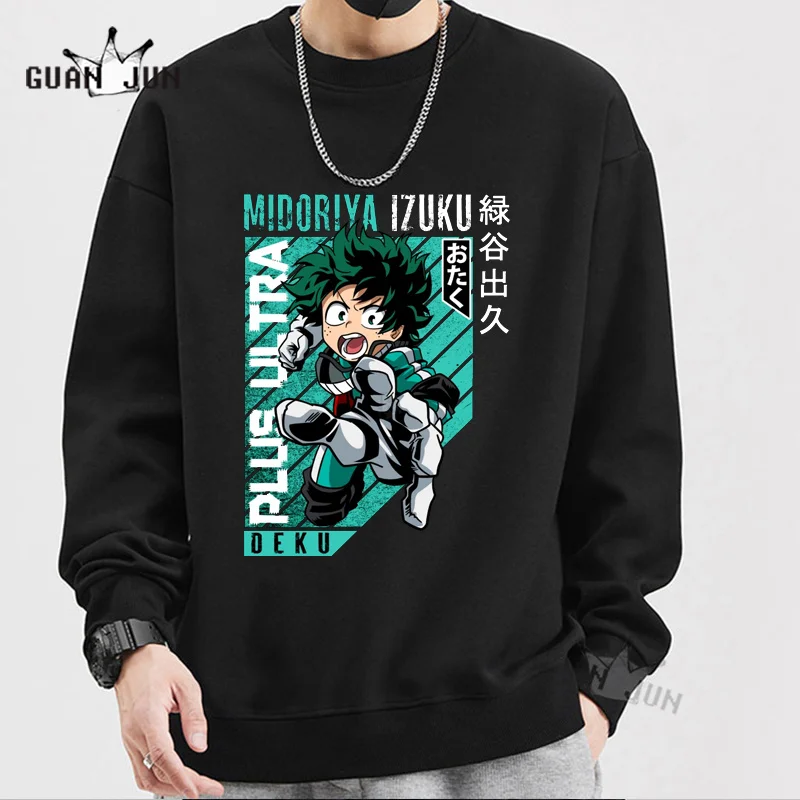 Худи с японским аниме «Моя геройская Академия» Deku, худи с графическим принтом, пуловеры, топы, Повседневная модная свободная спортивная одежда унисекс, худи для мужчин
Худи с японским аниме «Моя геройская Академия» Deku, худи с графическим принтом, пуловеры, топы, Повседневная модная свободная спортивная одежда унисекс, худи для мужчин
